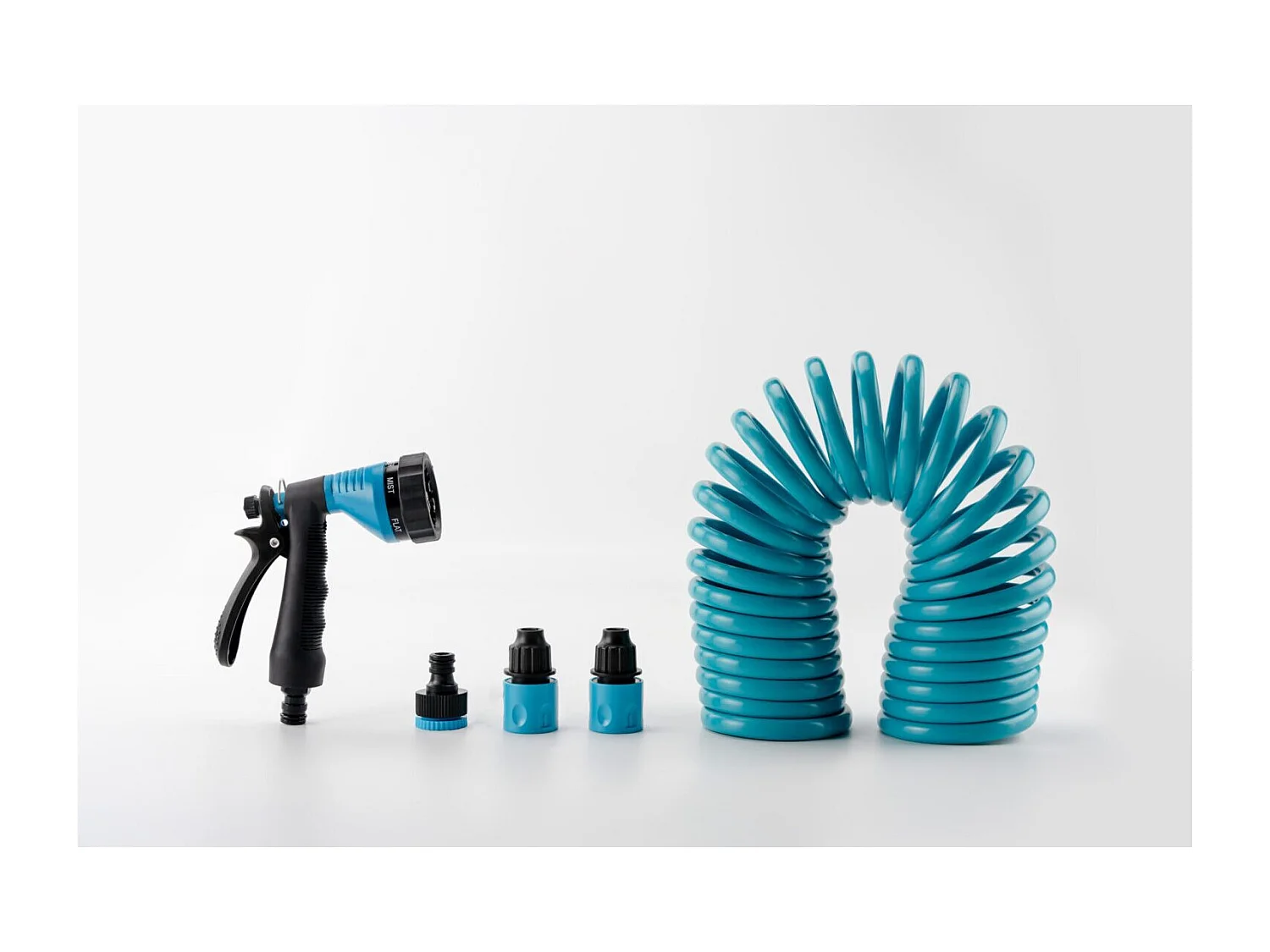 Manguera flexible de jardín - Suan - Kit completo con accesorios - Longitud: 15m