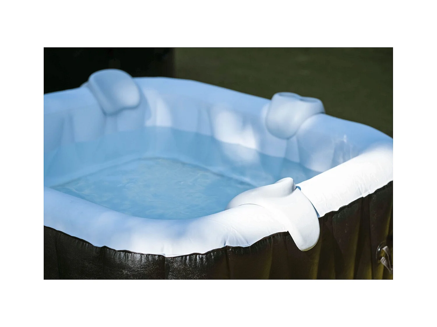 Becherhalter für aufblasbare Whirlpools -Ospazia - Maße: 23 x 23 x 20 cm - Kompatibel mit anderen Marken