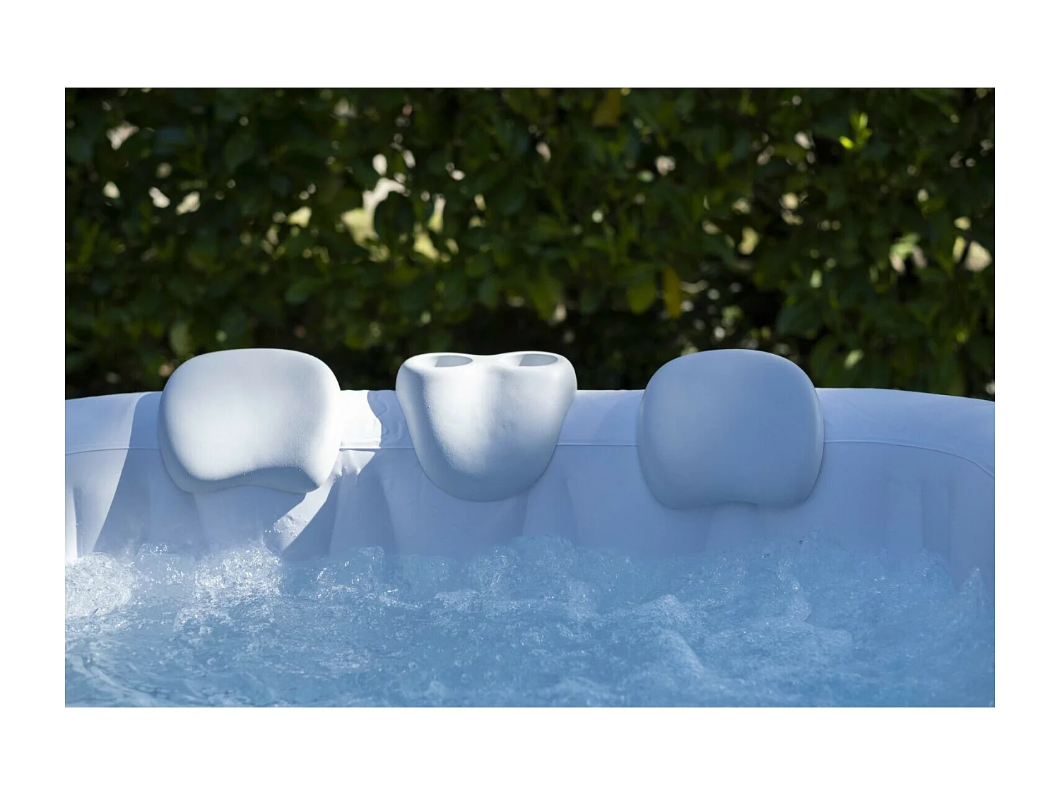 Porte gobelet pour spa gonflable -Ospazia - Dimensions : 23 x 23 x 20 cm - Compatible autres marques