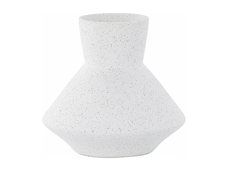 Vase Design "Rellis" 22cm Blanc