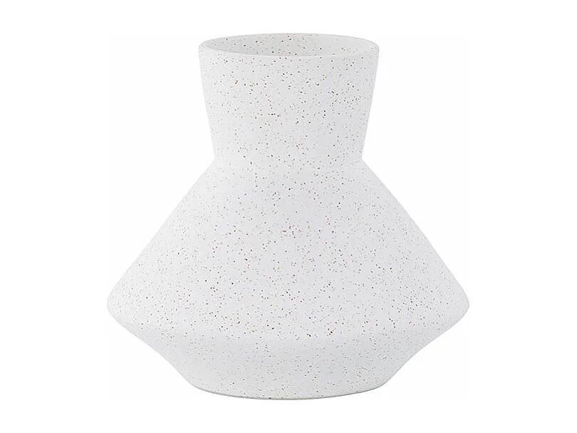 Vase Design "Rellis" 22cm Blanc