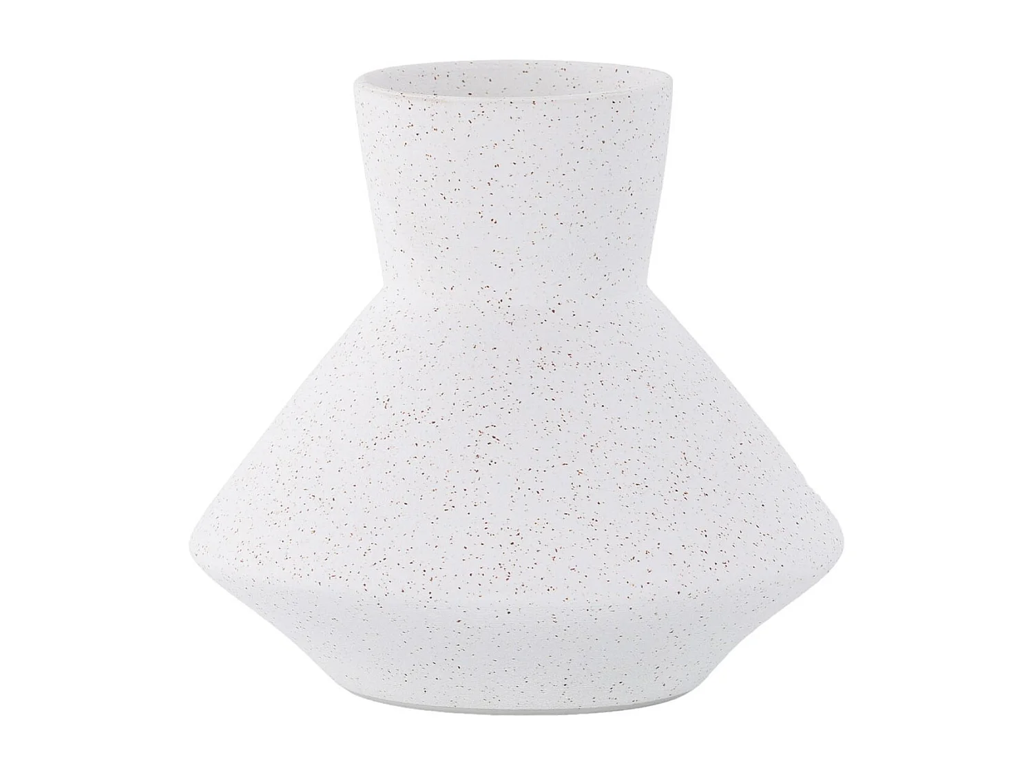 Vase Design "Rellis" 22cm Blanc