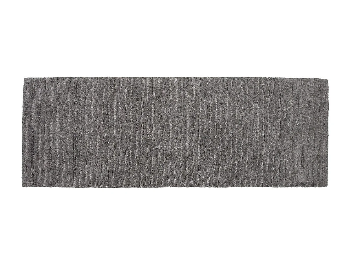 Tapis Design "Milton" 70x200cm Gris
