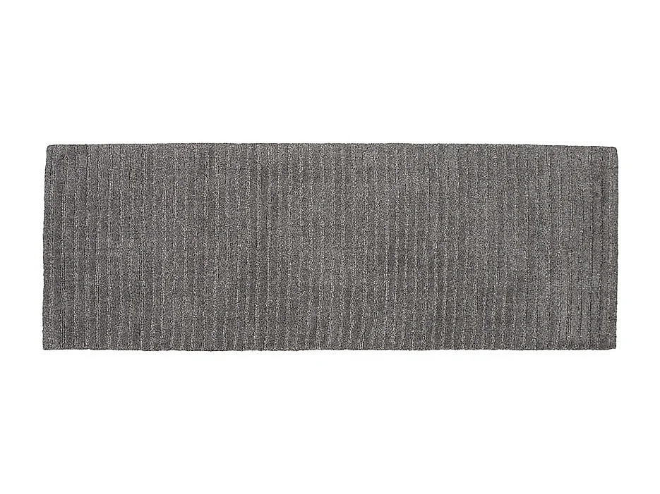 Milton tapis 200x72cm gris foncé.