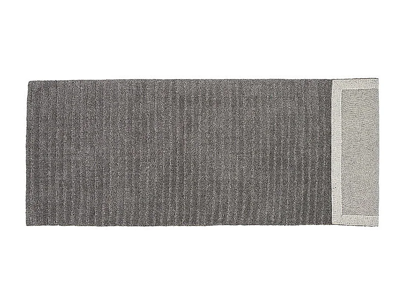 Milton tapis 200x72cm gris foncé.