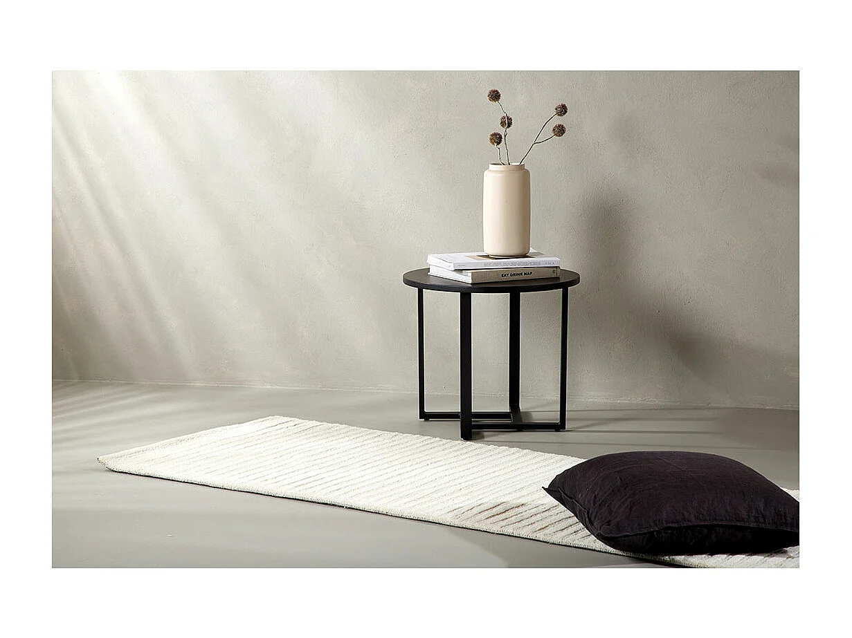 Tapis Design "Milton" 70x200cm Naturel