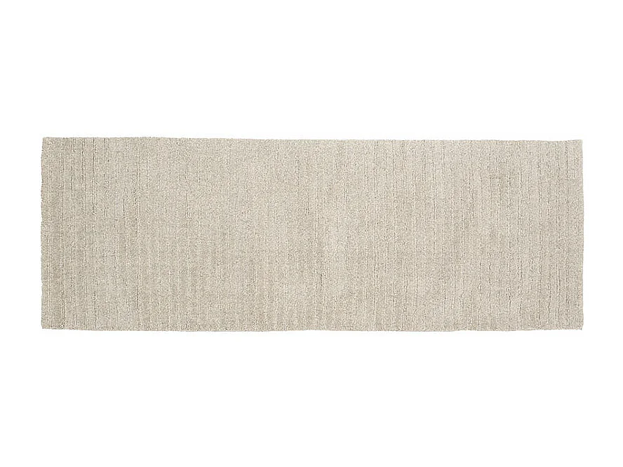 Tapis Design "Milton" 70x200cm Gris Clair