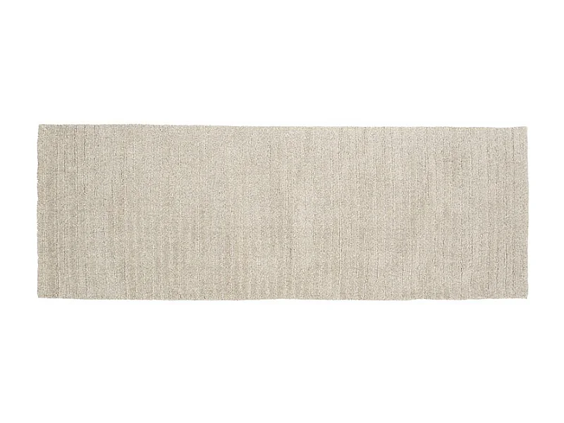 Tapis Design "Milton" 70x200cm Gris Clair