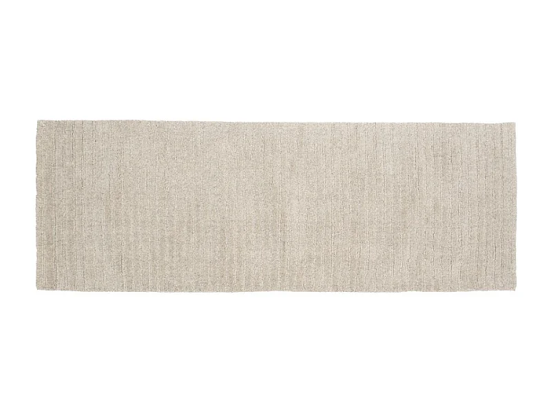 Tapis Design "Milton" 70x200cm Gris Clair