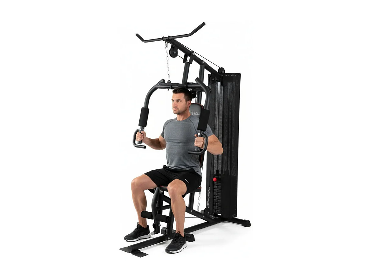 Presse de Musculation Multifonction O'Fitness - Dimensions : 189 x 109 x 215 cm - Tout inclus