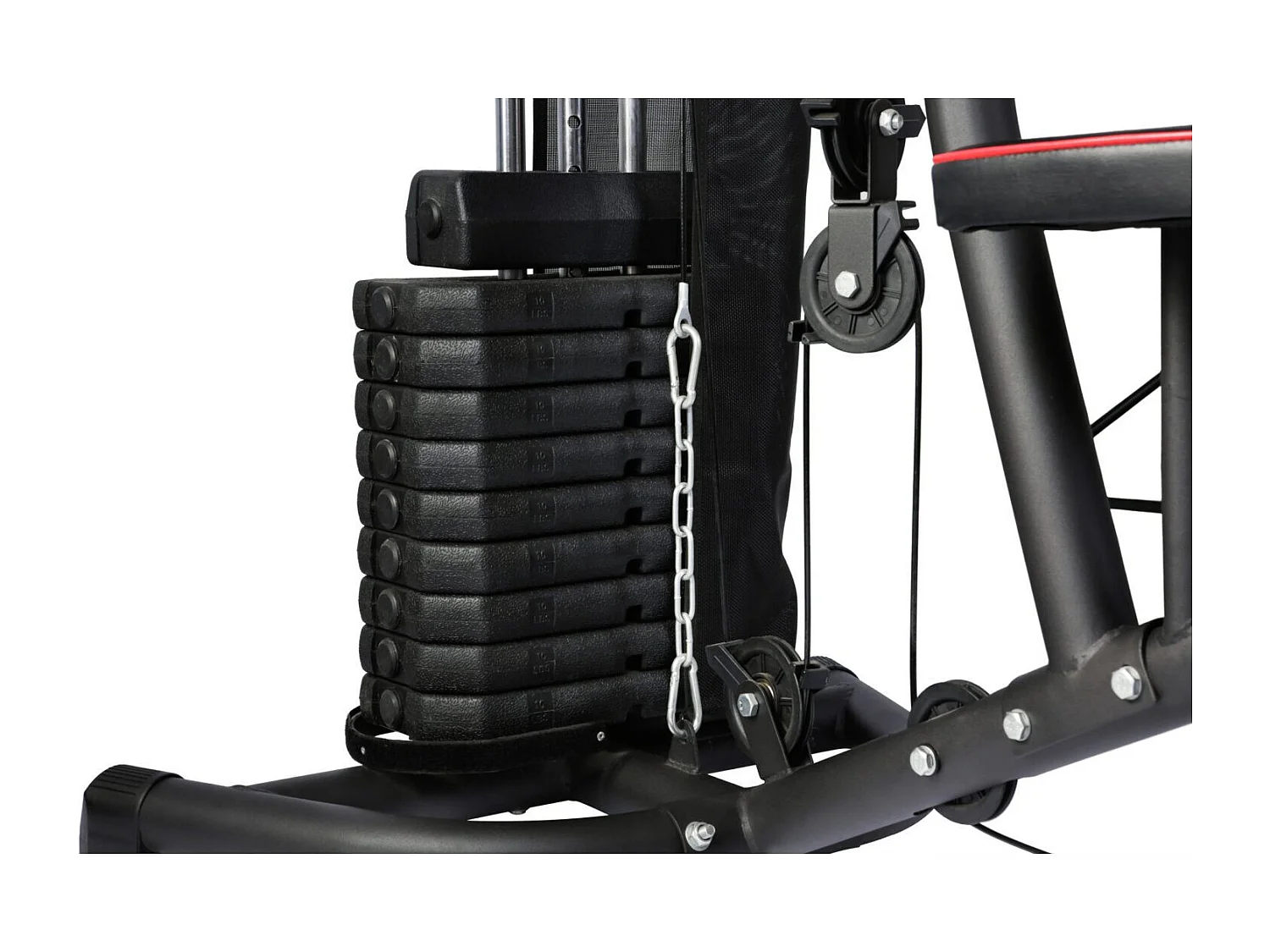 Multifunktionale Bodybuilding-Presse O'Fitness - Abmessungen: 189 x 109 x 215 cm - Alles inklusive