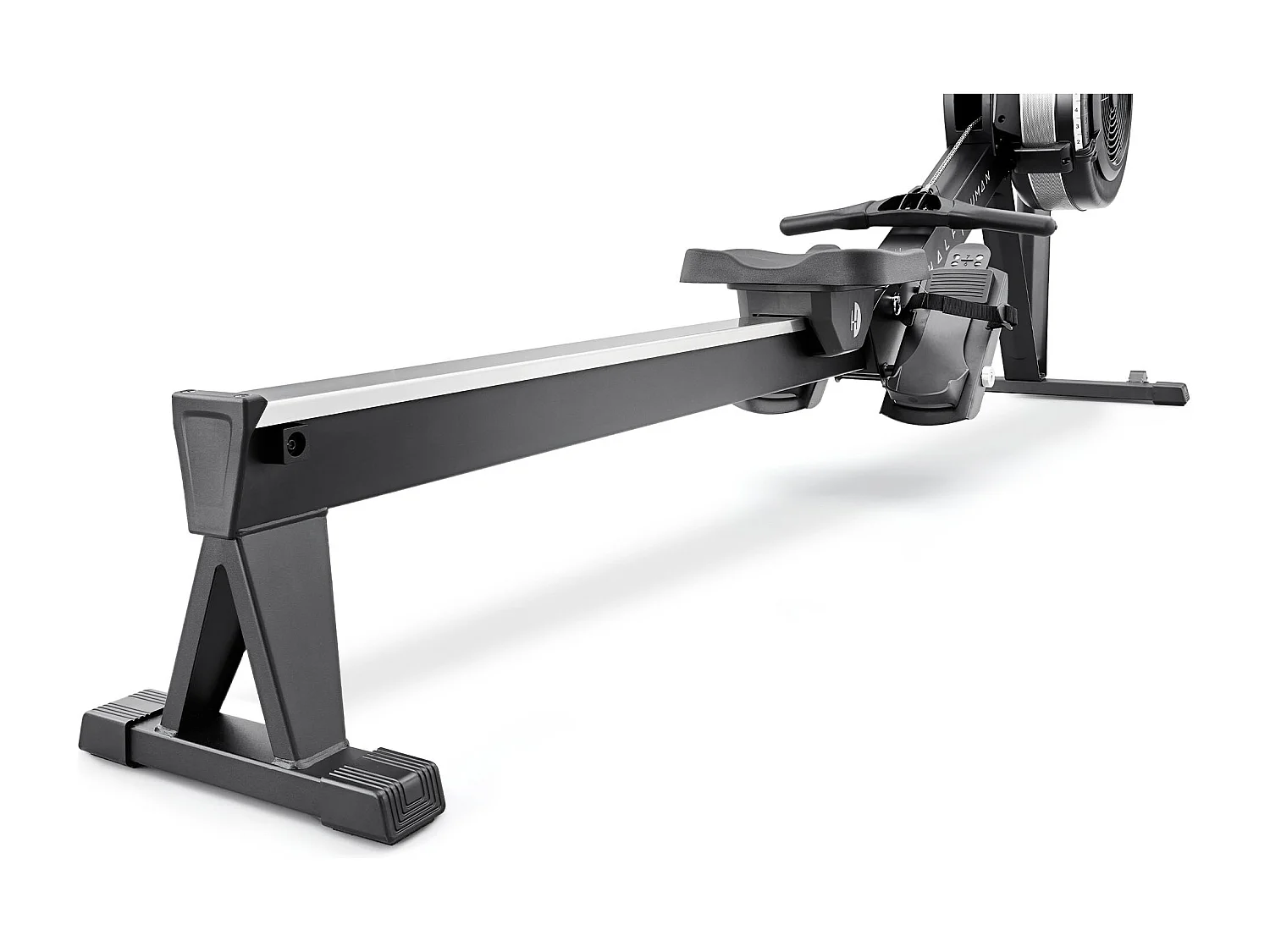 Rameur de fitness à Air - Half Human - Écran LCD 8 programmes - Maison/Appartement - Connexion Bluetooth / App