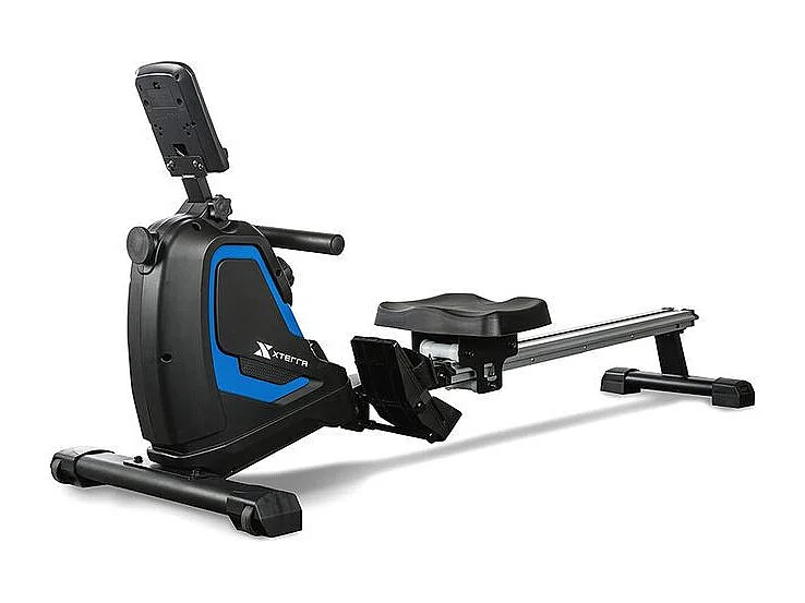 Rameur à tirage centrale d'appartement et de fitness - XTERRA - Modèle ERG160 - Écran LCD