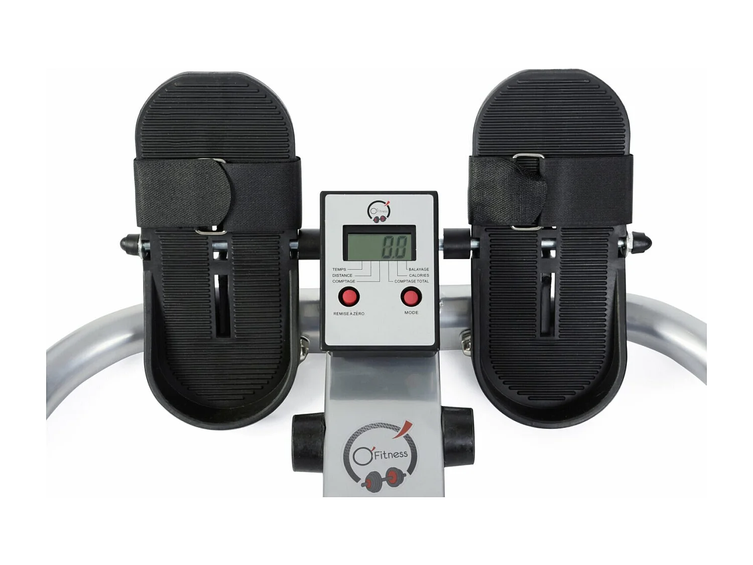 Remo de ejercicio escandinavo - O'fitness - Contador 5 funciones - Acero
