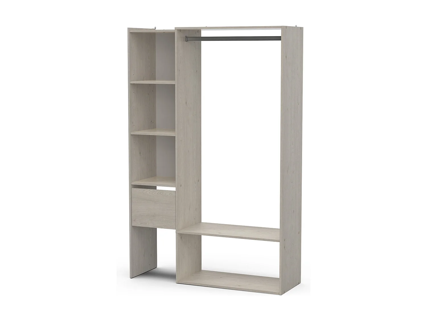 Complete kast - FLOWER - Eik - 119,1 x 39,6 x 183 cm - DEMEYERE