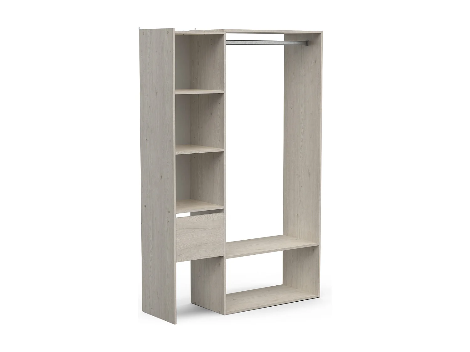 Complete kast - FLOWER - Eik - 119,1 x 39,6 x 183 cm - DEMEYERE