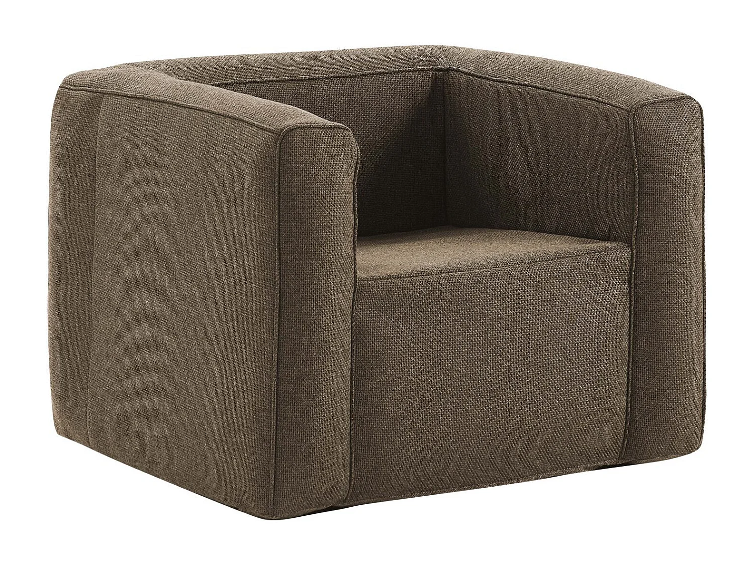 Aufblasbarer Sessel Terracotta - Innen- und Außenbereich - Farbe Camel