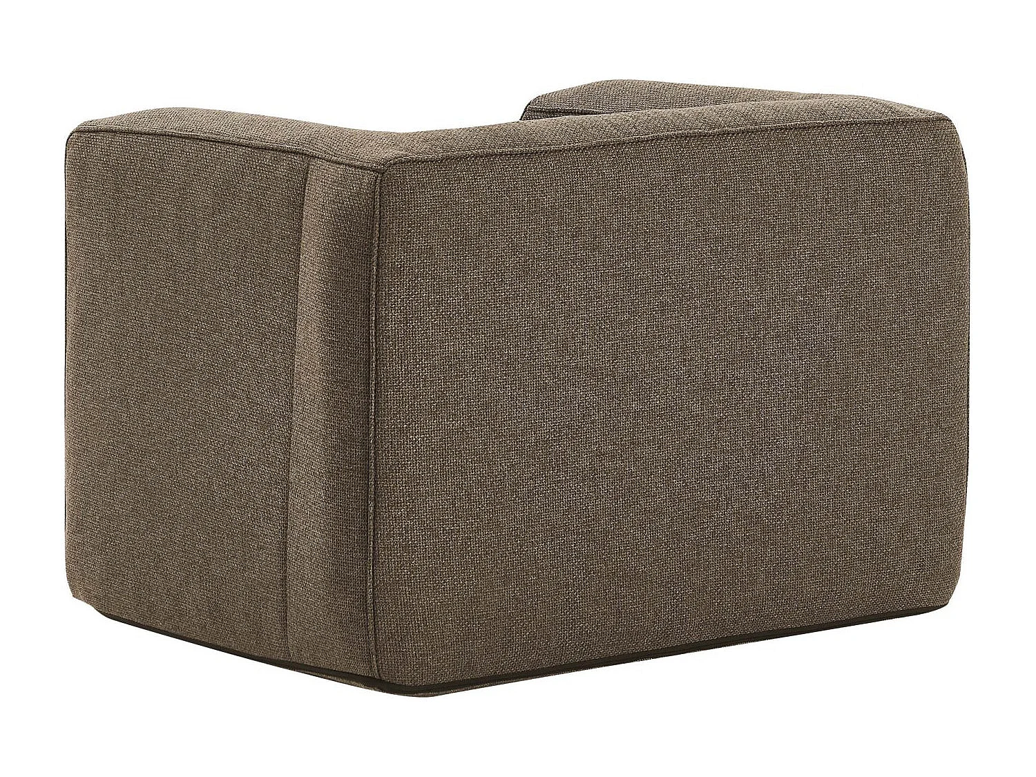 Aufblasbarer Sessel Terracotta - Innen- und Außenbereich - Farbe Camel