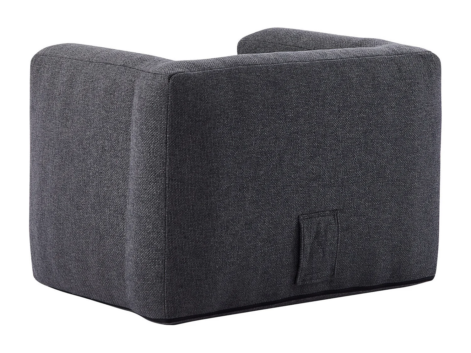 Terracotta opblaasbare fauteuil - Binnen en buiten - Kleur Donkergrijs