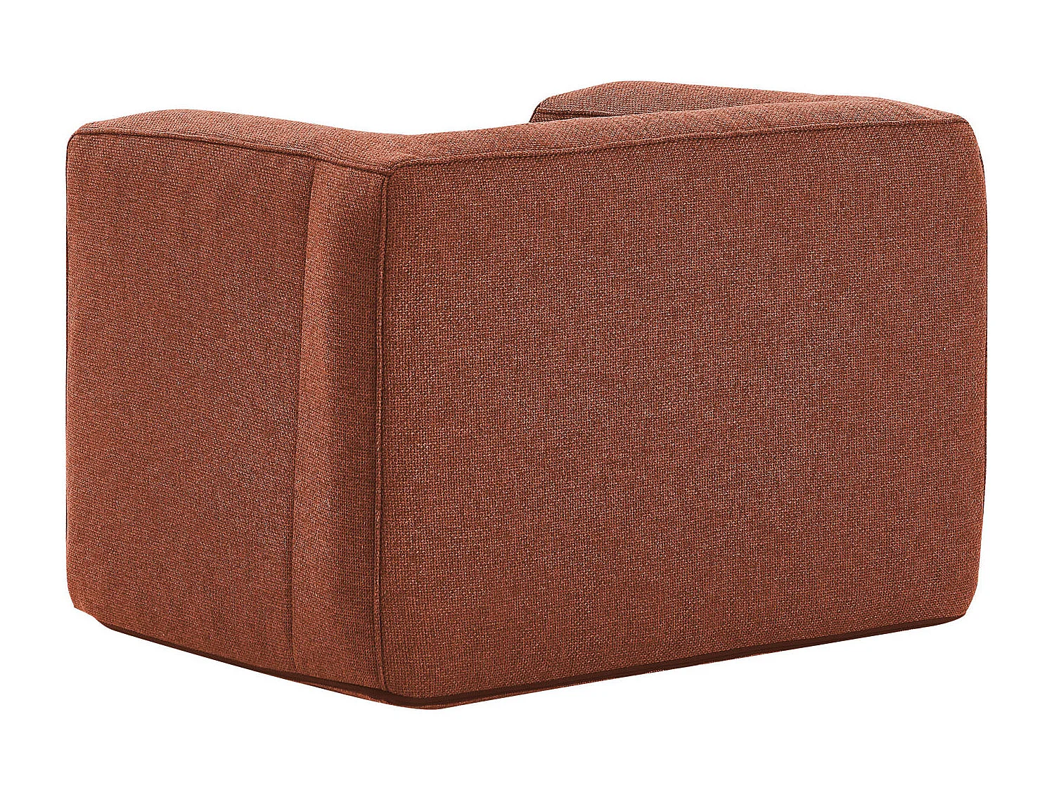 Opblaasbare fauteuil Terracotta - Binnen en buiten - Kleur Terracotta