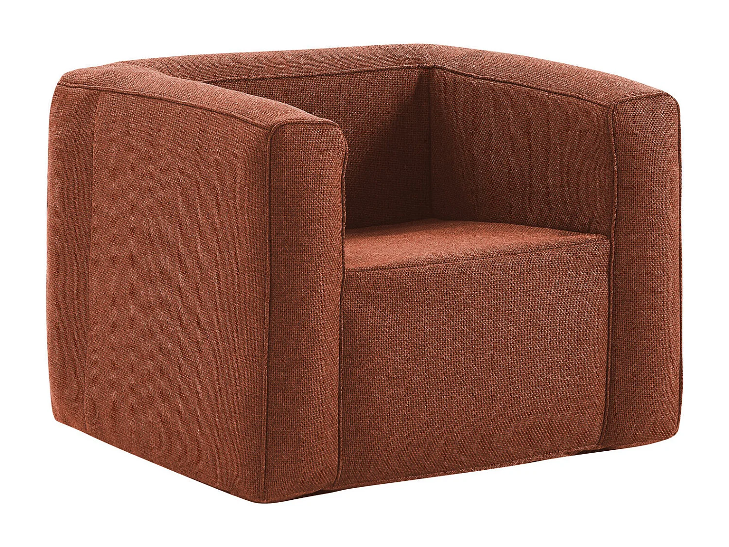 Fauteuil gonflable Terracotta - Intérieur et extérieur - Couleur Terracotta