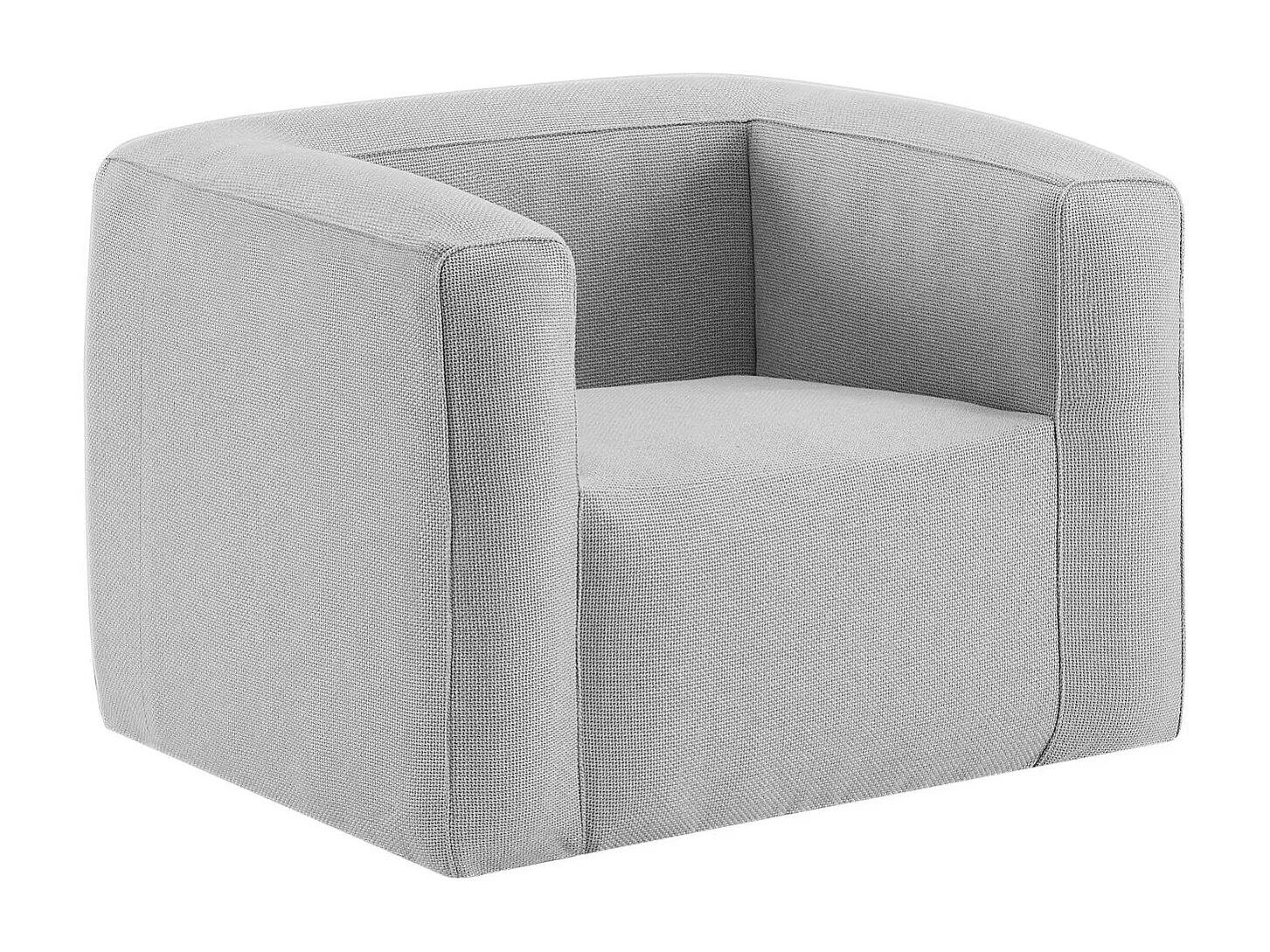 Fauteuil gonflable Terracotta - Intérieur et extérieur - Couleur Gris clair