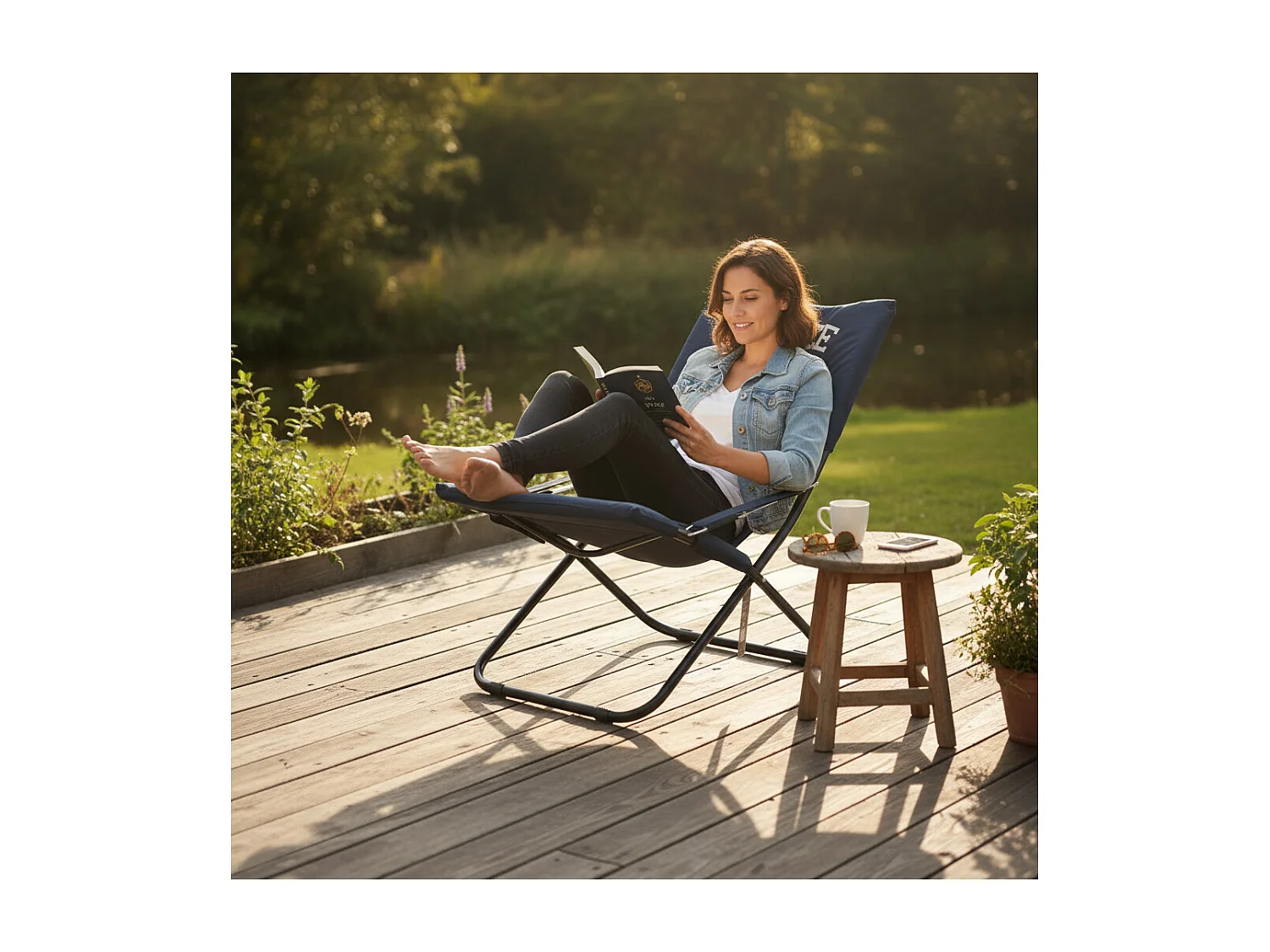 Chilienne pliable - Fedération Francaise de Football - Bleu