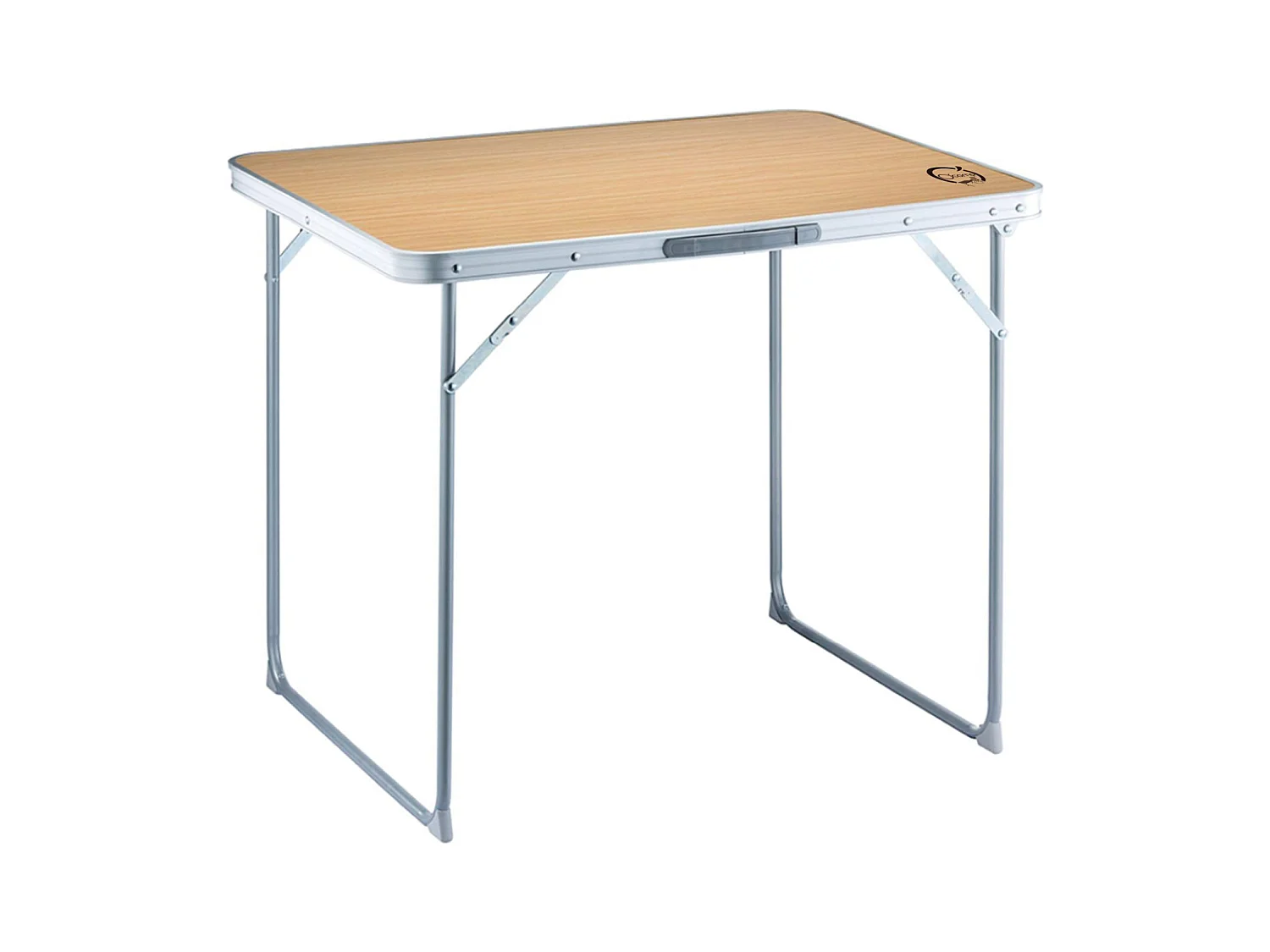O'Camp Mesa de camping plegable de 4 plazas - - Forma de maleta - Dimensiones: 80 x 60 x 70 cm