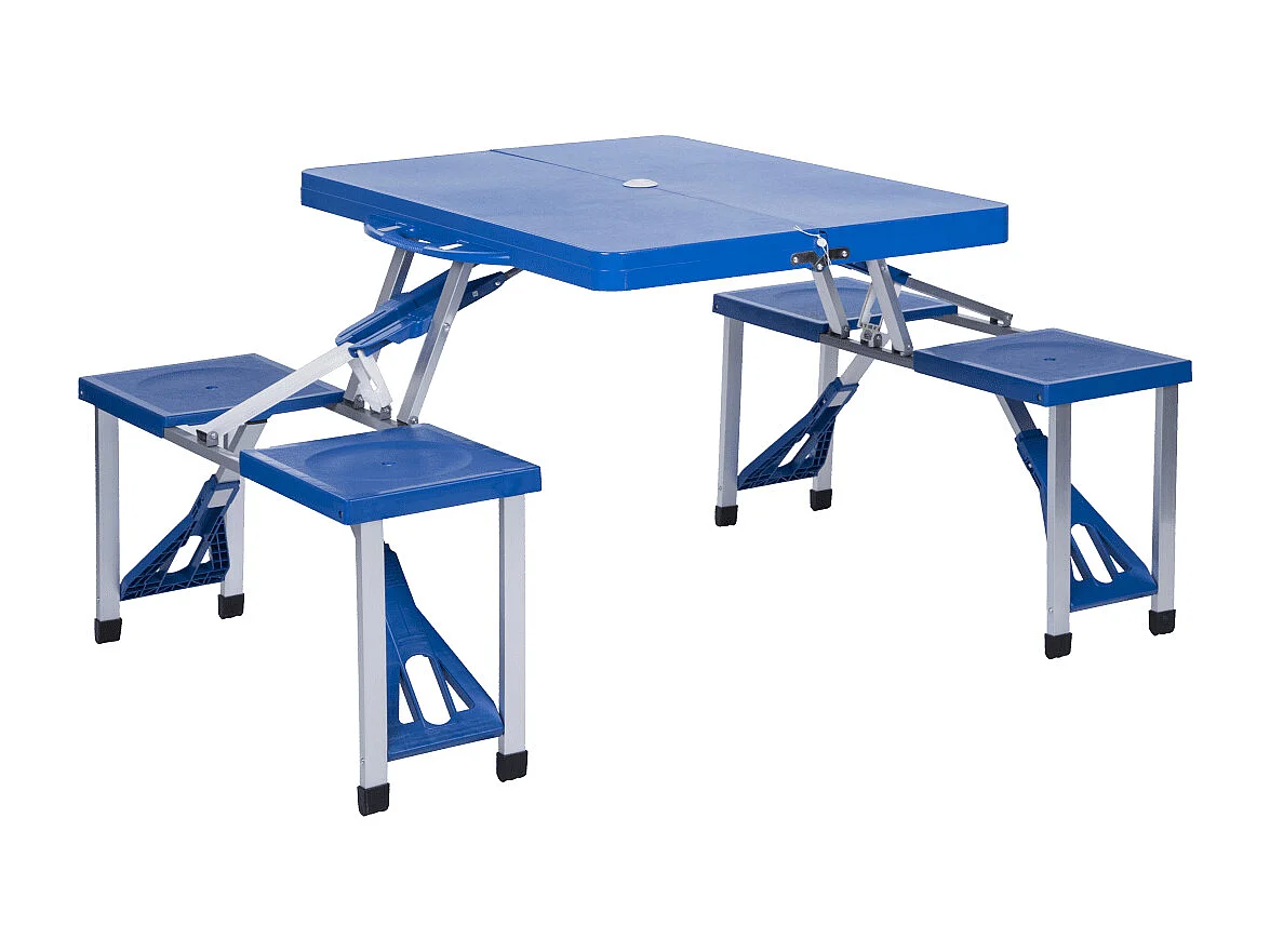 4-persoons kampeertafel met bank - Kingcamp