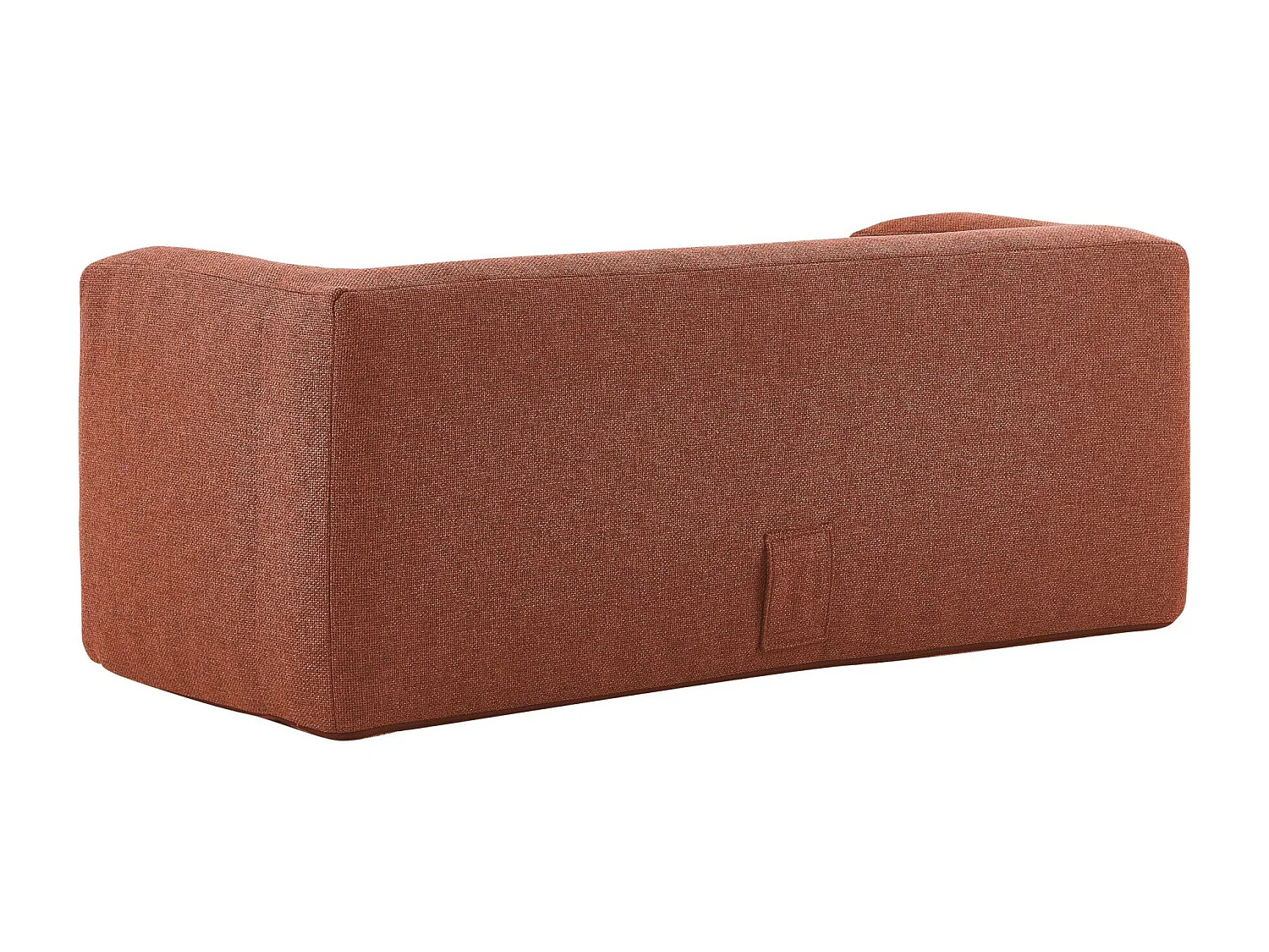 Canapé gonflable 2-3 places Terracotta - Intérieur et extérieur - Couleur Terracotta