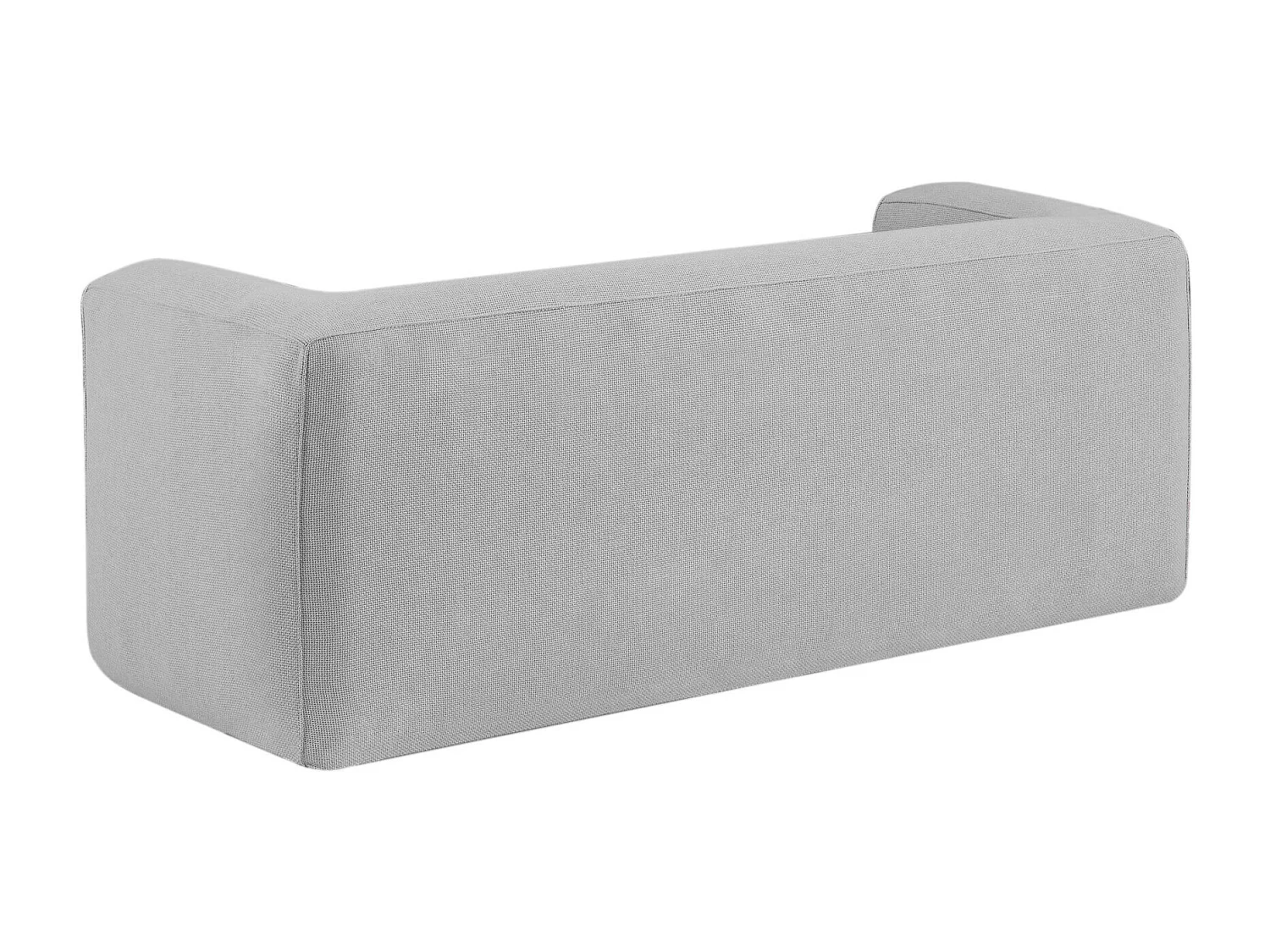 Canapé gonflable 2-3 places Terracotta - Intérieur et extérieur - Couleur Gris clair