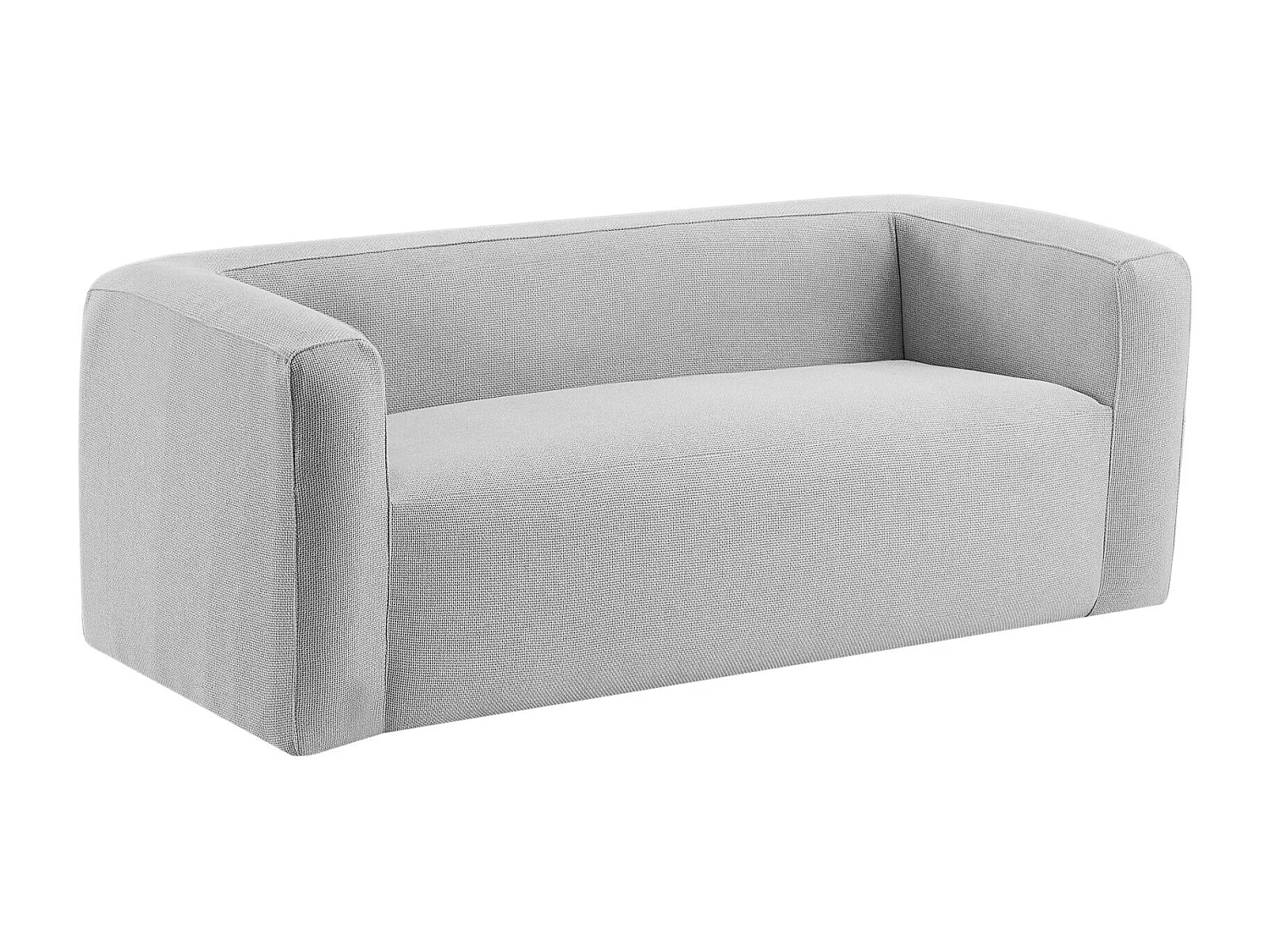 Canapé gonflable 2-3 places Terracotta - Intérieur et extérieur - Couleur Gris clair