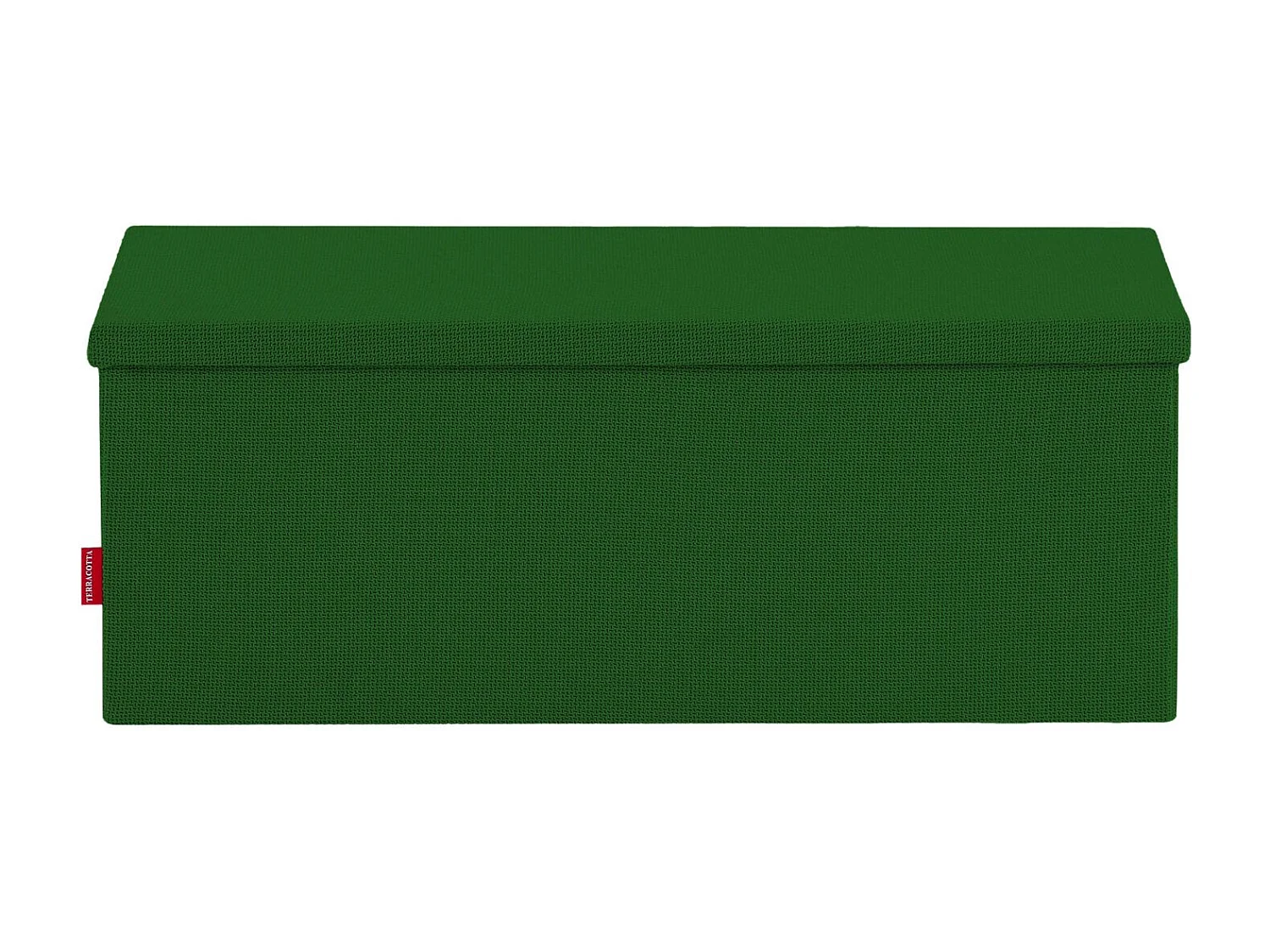 Table coffre Terracotta - Ouverture sur le dessus - Intérieur et extérieur - Couleur Vert