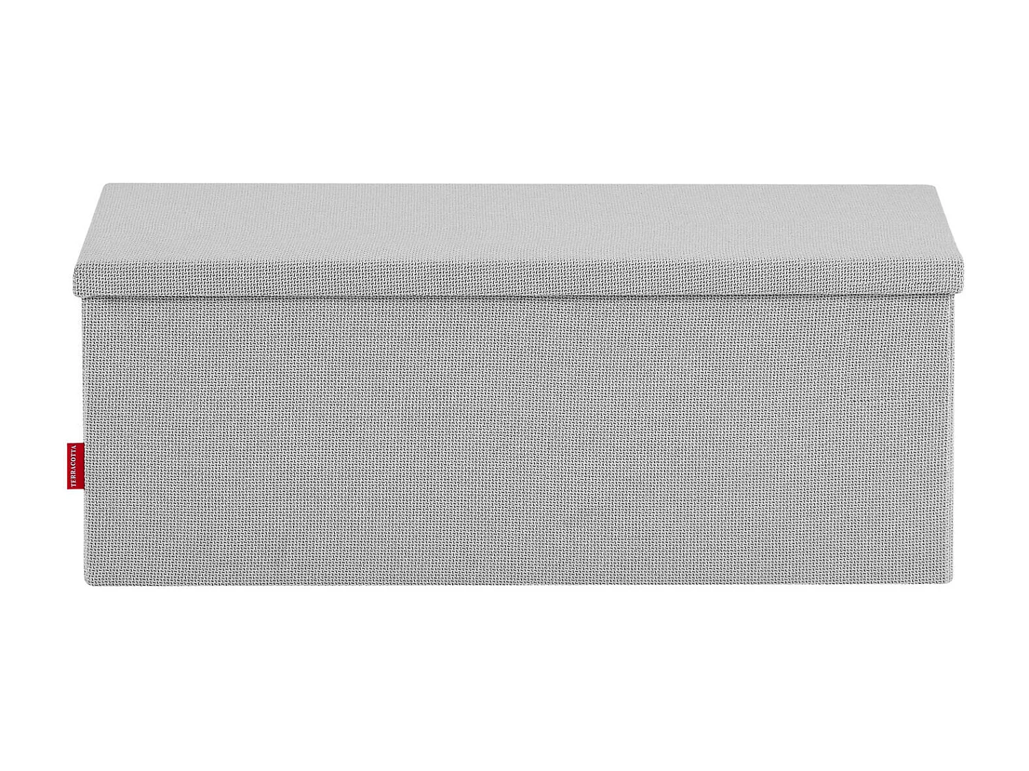 Table coffre Terracotta - Apertura superior - Interior y exterior - Color Gris claro