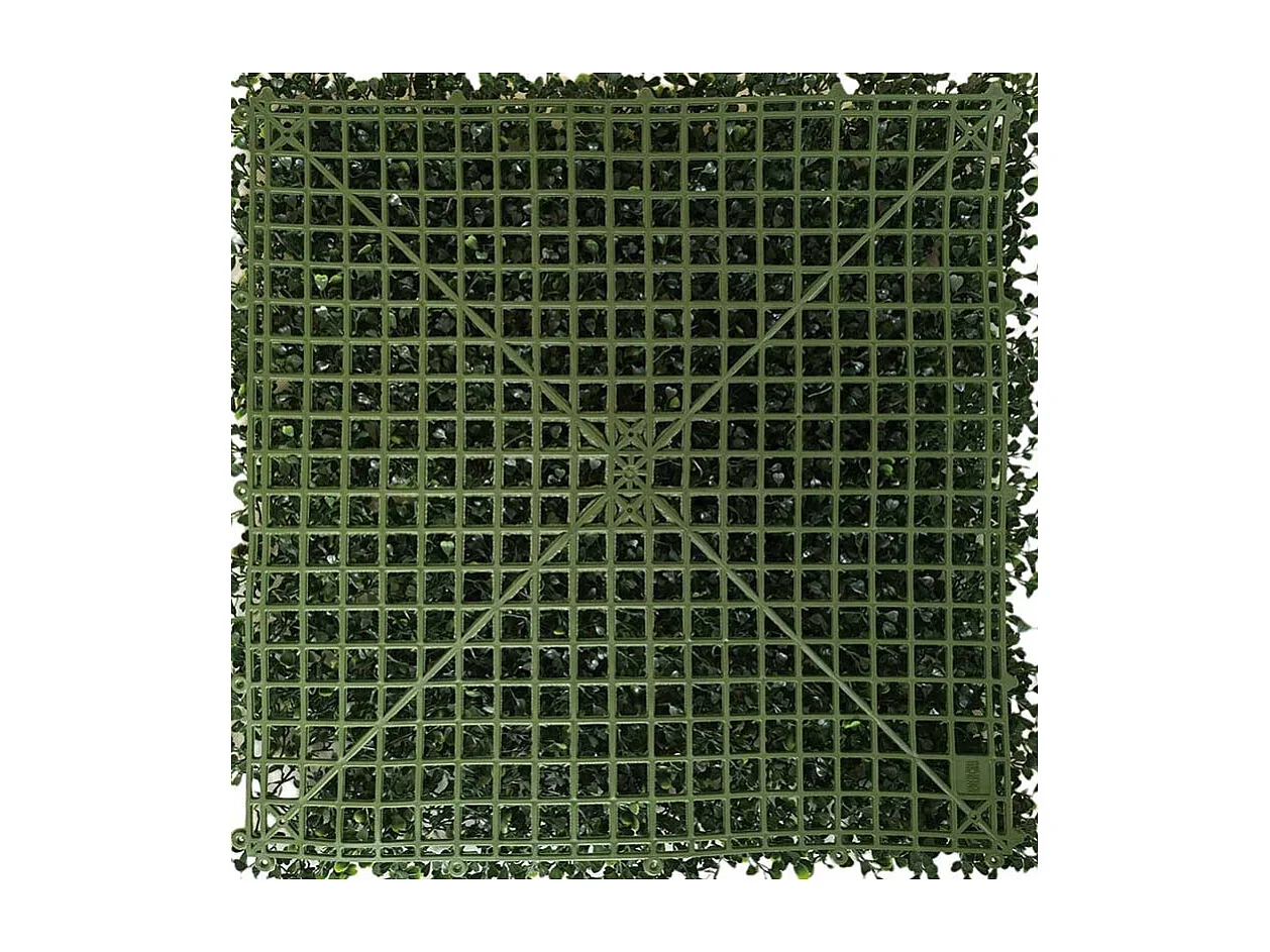 Kunstplantenwand - Groen model - Afmetingen : 50 x 50 cm