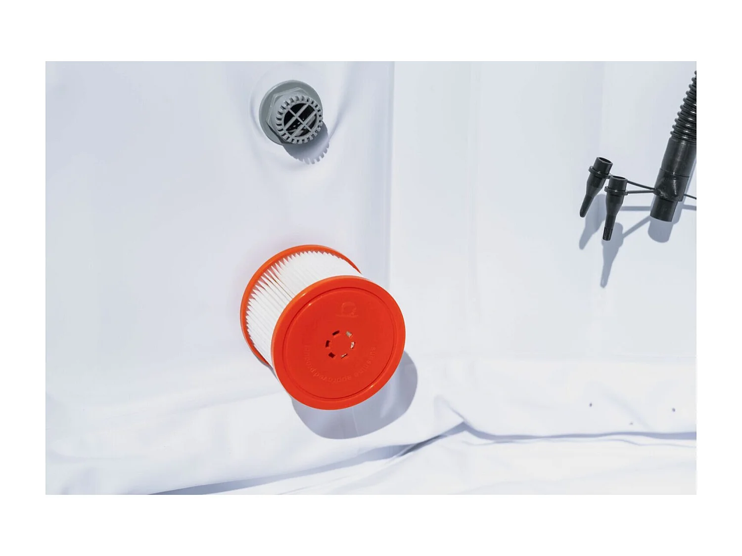 Set di 2 filtri per spa gonfiabile - Ospazia - 10 x 10 x 8 cm - compatibile Sunspa e Spalounge