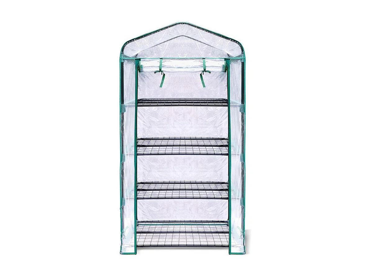 4-level balkon serre - Suan - Staal - Afmetingen : 69 x 49 x 160 cm