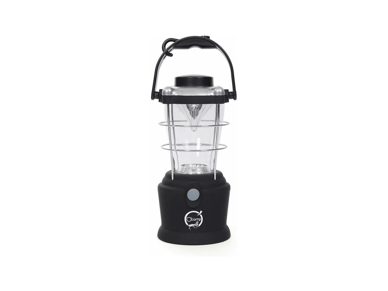 Lanterne de camping - O'Camp - Eclairage 12 LED - Poignée + boussole inclus
