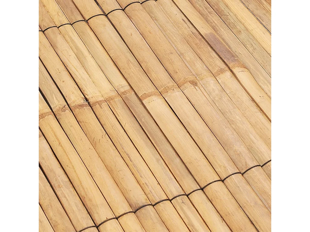 Lit à baldaquin 200x200 cm Bambou