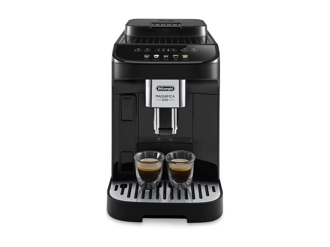 DeLonghi Magnifica Evo, Machine expresso avec broyeur, technologie boissons lactees, ECAM290.61.B, Noir