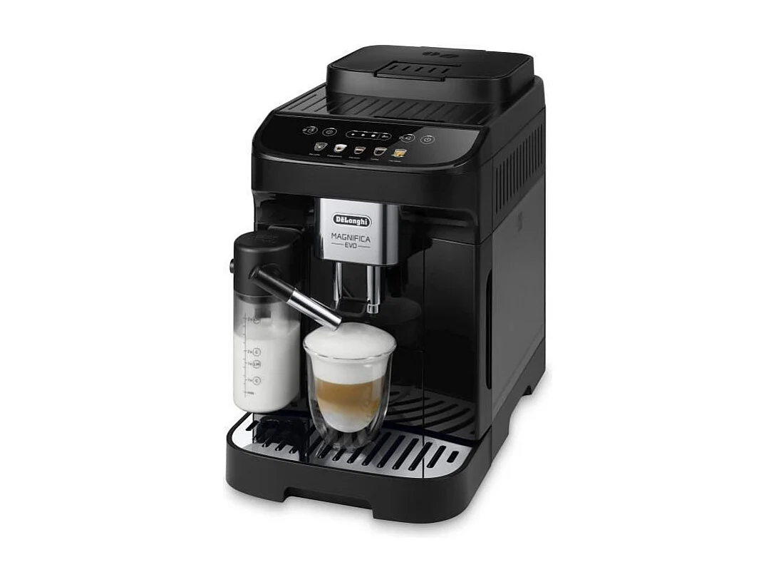 DeLonghi Magnifica Evo, Machine expresso avec broyeur, technologie boissons lactees, ECAM290.61.B, Noir