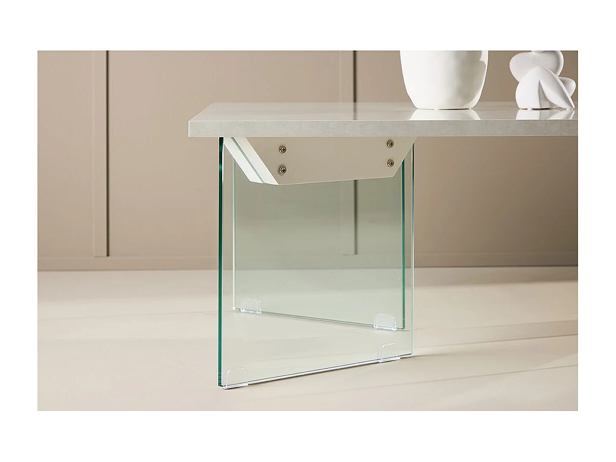 Ester table basse blanc.