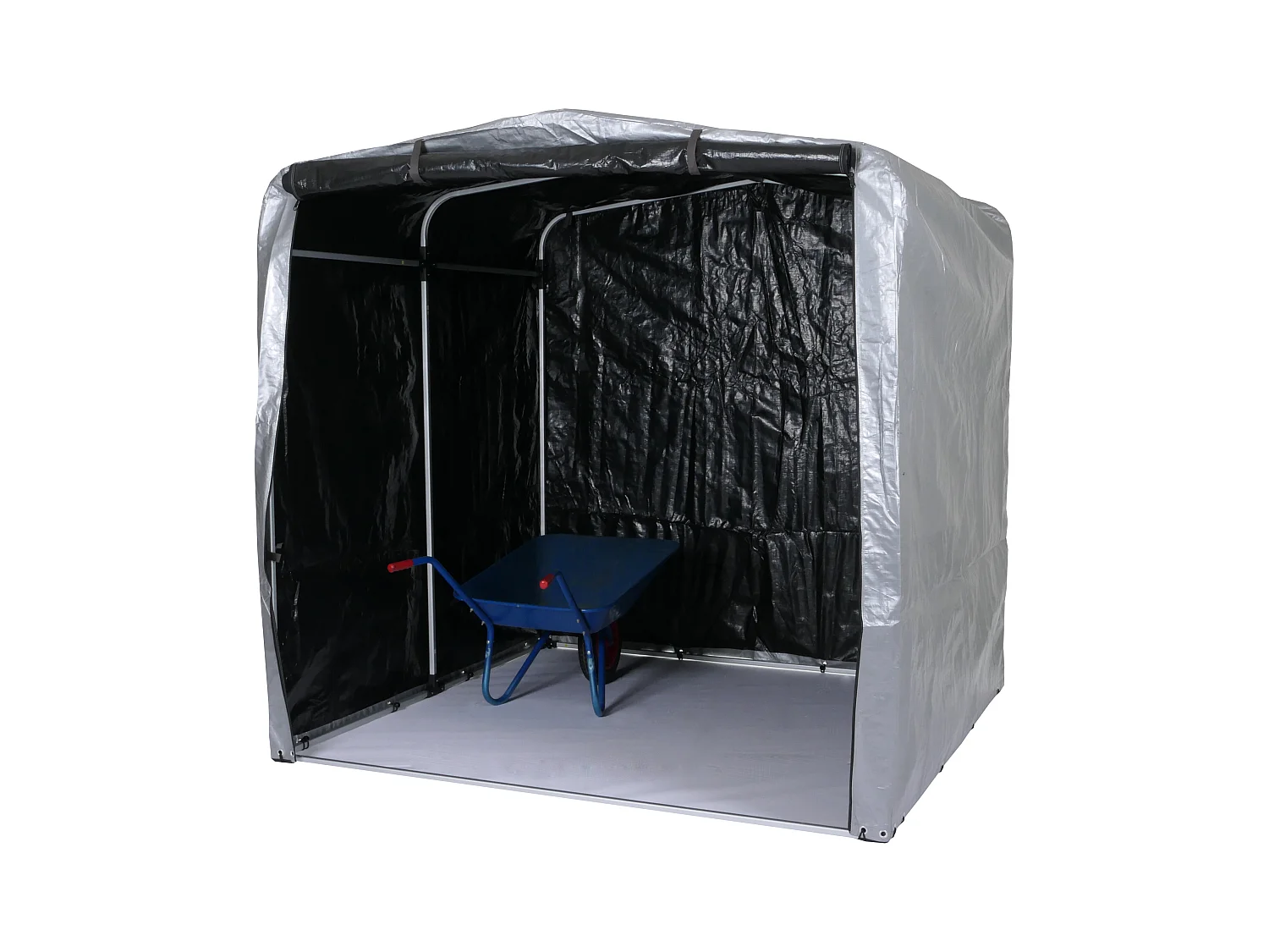 Abri de jardin MCW-N61,  argent