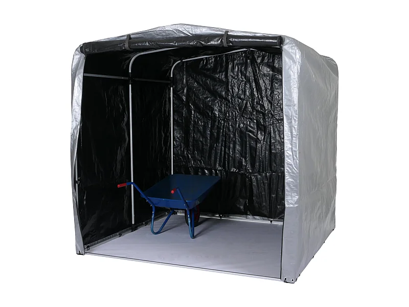 Abri de jardin MCW-N61,  argent