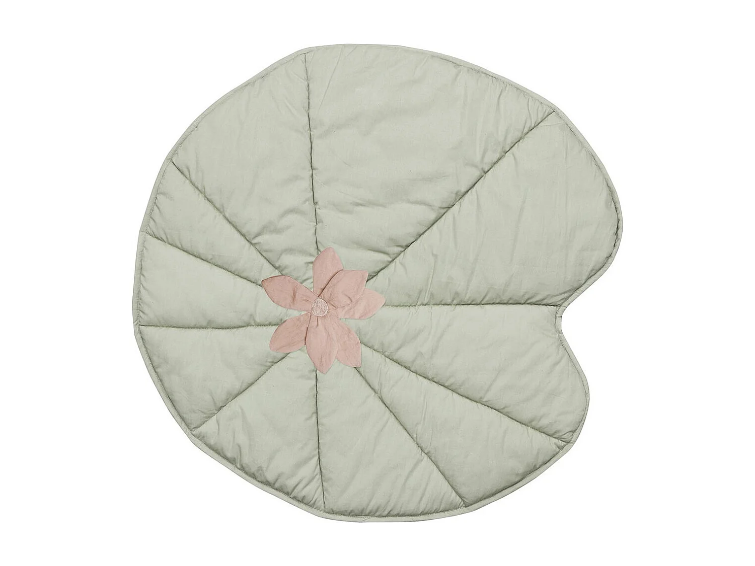 Tapis de jeu pour bébé lavable en machine Water Lily Originale Enfant Fait main Tapis lava