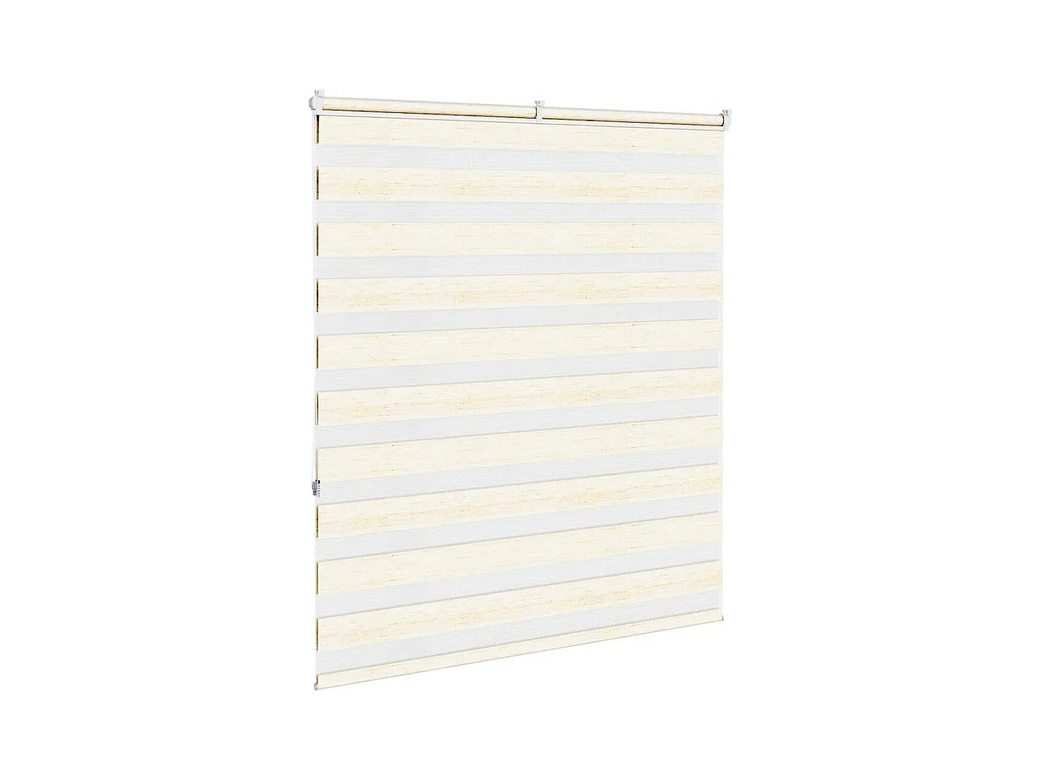 Store zèbre beige marbré largeur du tissu 115,9 cm polyester