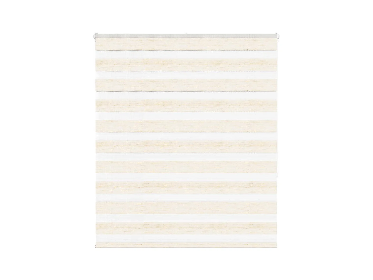 Zebra rolgordijn 120x150 cm stofbreedte 115,9 cm marmerbeige