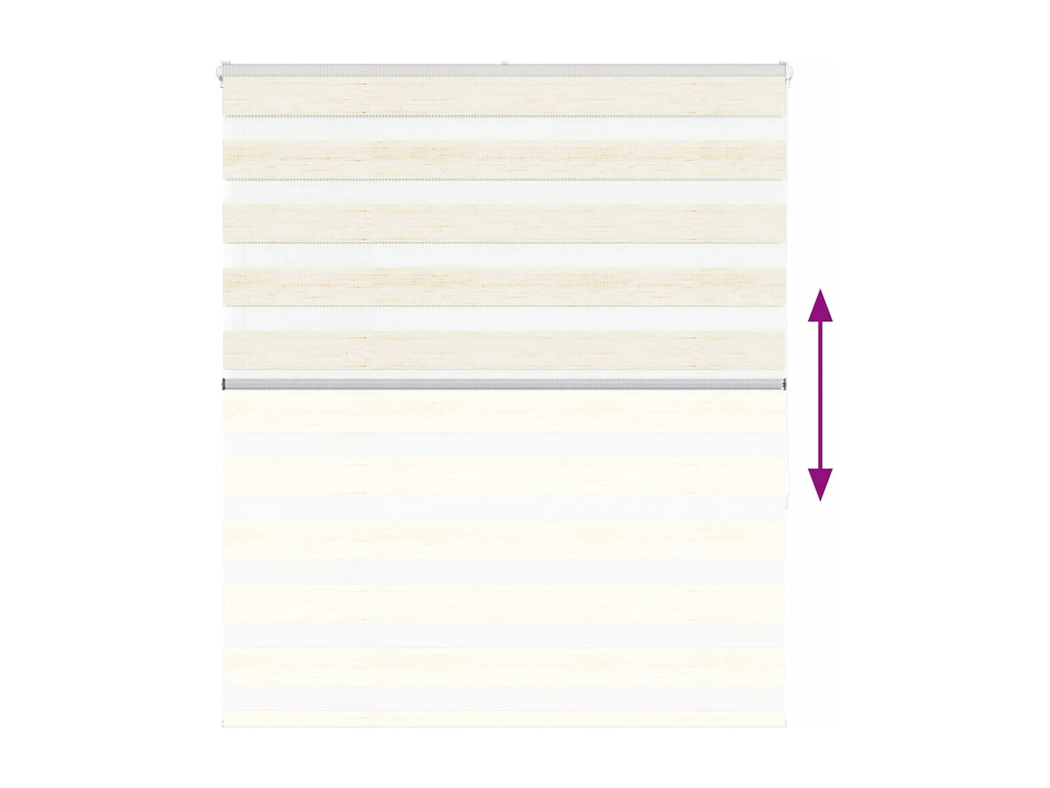 Cortina de zebra 120x150 cm largura do tecido 115,9cm poliéster