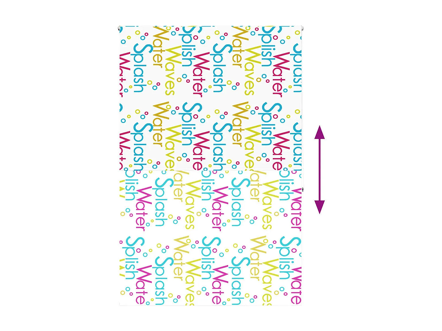 Store enrouleur de douche 150x240 cm largeur du tissu 146 cm