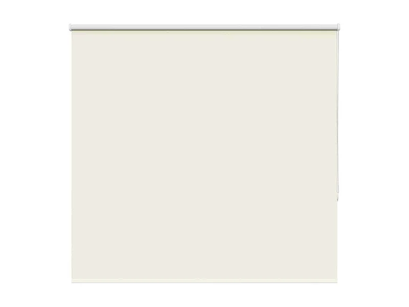 Store enrouleur occultant blanc cassé 160x150 cm largeur tissu